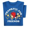 Collections Etc Peanuts Thankful For Friends Short Sleeve Graphic T-Shirt - 4 of 4