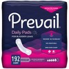Prevail Daily Pads Female Incontinent Pad Regular Length 11" L PV-916/1, Maximum, 192 Ct - 2 of 3
