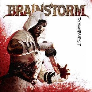 Brainstorm - Downburst - Clear Red Vinyl - 1 of 1