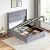 Kumasinova Hydraulic Lifting Storage Bed Frame,Soft-Padded Platform Bed with Storage,800lbs Capacity,No Box Spring Required - 4 of 4