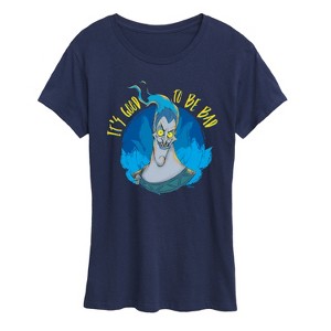 Women's - Disney Villains - Its Good To Be Bad Hades Short Sleeve Graphic T-Shirt - 1 of 4