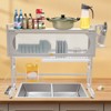 YIYIBYUS Sink Dish Drying Rack, Large Dish Rack, Kitchen Organizer - 2 of 4