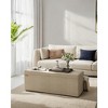43" Storage Ottoman Bench, Ottoman with Storage, Ottoman Bench, Hold up to 660lb for Living Room - 4 of 4