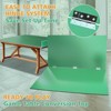 SEVOBAL Table Tennis Accessories 7ft Ping Pong Conversion Top Foldable Portable for Indoor Games, Green, 40"*22"*3" - 3 of 4