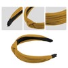 Unique Bargains Textured Cotton Knot Headband Soft Hairband for Women 1.3 Inch Wide 1Pcs - 3 of 4