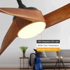 Sofucor 52'' Ceiling Fan with Light and Remote Control for Bedroom and Living Room - 4 of 4