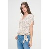 WEST K Women's Dallas Side-Tie Dolman Sleeve Top - 2 of 4