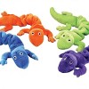 Zanies Bungee Geckos 16" Set of 4 Dog Toy - 4 of 4