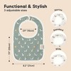 KeaBabies 8-Pack Organic Baby Bibs for Toddler Boys and Girls, Baby Drooling and Teething Bibs for Baby Girls, Boys - 2 of 4