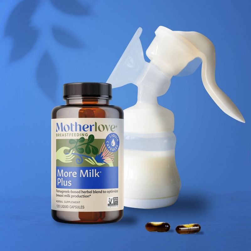 Motherlove More Milk Plus Vegan Dietary Capsules - 120ct, 2 of 3