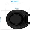 Round Toilet Seat with Toddler Seat Built in, Potty Training Toilet Seat Round Fits Both Adult and Child, with Slow Close and Magnets - 2 of 4