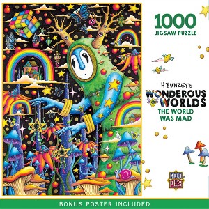 MasterPieces Wonderous Worlds - The World Was Mad 1000 Piece Jigsaw Puzzle - 1 of 4
