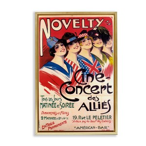 Stupell Industries Vintage Novelty Concert, 31" x 21" - 1 of 4