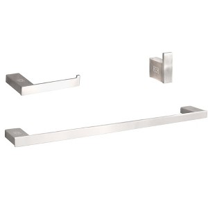 Elegant Lighting Sofia 3-Piece Bathroom Hardware Set - 1 of 4