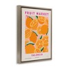 Stupell Industries Fruit Market Oranges Floating Frame Canvas Art - 2 of 4