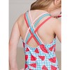 RuffleButts Girls UPF50+ Sun Protected Cross-Back One Piece - 4 of 4