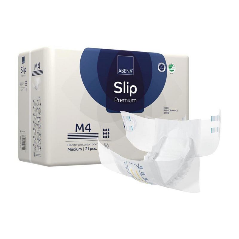 Abena Slip Premium M4 Adult Incontinence Brief M Heavy Absorbency 1000021287, 168 Ct, 1 of 7