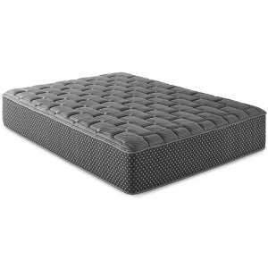 Vynxaria USA-Made Hybrid Mattress Wicking Heat-Removing Cover, 2" HD Gel Memory Foam, Perimeter Coils (Motion Isolation) - 1 of 3