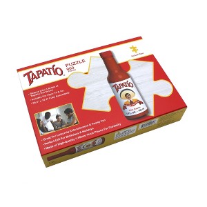 Pacific Retail Group Tapatío Hot Sauce Bottle Shaped 900 Piece Jigsaw Puzzle - 1 of 4