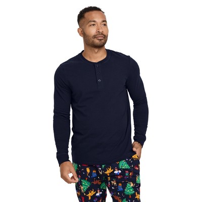 Jockey Men's Fam Jams Long Sleeve Henley