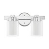 Livex Lighting Manhattan 2 - Light Vanity in  Polished Chrome - 2 of 4