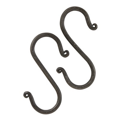 tagltd Hand Forged S Hook Set of 2
