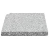 vidaXL Umbrella Weight Plate Grey Granite Regular Heavy Weight Endurance - 4 of 4