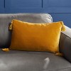 Amberlin Pillow - Mustard - 12"X20" - Safavieh - 2 of 4