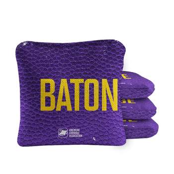 Gameday Baton Rouge Synergy Pro Purple Cornhole Bags (Set of 4)