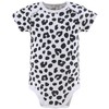 The Peanutshell Baby Girl Short Sleeve Bodysuits, 5-Pack, Pink, Cheetah/Pink Floral, Newborn to 24 Months - 4 of 4