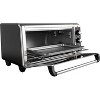 BLACK+DECKER 8-Slice Extra Wide Convection Toaster Oven, TO3250XSB, Fits 9"x13" Oven Pans and 12" Pizza, Stainless Steel/Black - 2 of 4