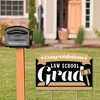 Big Dot of Happiness Law School Grad - Future Lawyer Graduation Party Yard Sign Lawn Decorations - Congratulations Party Yardy Sign - 2 of 4