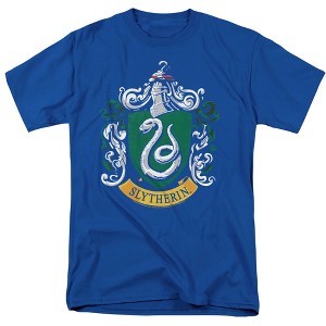 Men's Harry Potter Slytherin Crest T-Shirt - 1 of 4