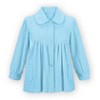 Collections Etc Soft Fleece Button Down Night Shirt with Pockets - Comfy Flattering Fit Over Pajamas or Nightgown - 4 of 4