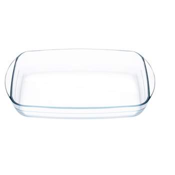 Pyrex Freshlock 2pc Glass Value Pack Rectangle Baking Dish Red : Target