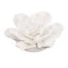 D5.1x2.2inHandmade Cream Ceramic Flower Wall Decor Accent - 3 of 4