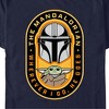 Men's Star Wars: The Mandalorian Grogu and Mando Wherever I Go, He Goes Badge T-Shirt - 2 of 4