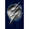 Men's Zack Snyder Justice League The Flash Silver Logo Sweatshirt - 2 of 4