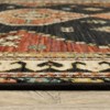 Captiv8e Designs Langdon Diamond Medallion Charcoal Wool Rug - 4 of 4