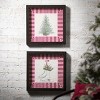 Skates Tree Wall Decor Multicolor 14"H Wood Set of 2 - 3 of 4