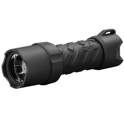 Coast Polysteel 400 375 lm Black LED Flashlight AAA Battery