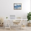 Stupell Industries Blue Seaside Impressions Black Floater Framed Canvas Wall Art - 2 of 4