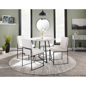 Set of 2 High Back Fuji Dining Chairs - 1 of 4