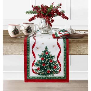 Villeroy & Boch Toy's Delight Engineered Table Runner - Red/Green - 13x70 - Villeroy & Boch - 1 of 3