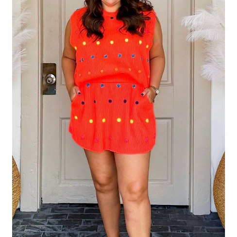 Polka dot skirt target sale