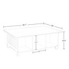 RiverRidge Kids' Desk, Activity and Play Table with 6 Storage Cubbies White with 4 Fabric Bins - 3 of 4