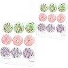 Hachikiko 2 Pack Acrylic Donut Wall Display Stand, Clear Donut Holder for 54 Donuts - Ideal for Weddings, Birthdays, Christmas, Parties - 2 of 4