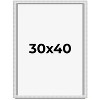 PosterPalooza | Modern Shadow Box 1.5" Depth White Picture Frame - UV Acrylic, Backing, Hanging Hardware - 2 of 4