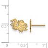 Black Bow Jewelry 14k Yellow Gold South Carolina Gamecocks NCAA Post Earrings - 2 of 3