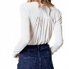Women's Baylee Wrap Long Sleeve Bodysuit - WISTERIA LANE - 4 of 4
